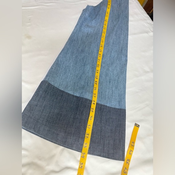 ALICE + OLIVIA Two-Tone Blue DORIS tank dress size 4 - Picture 14 of 14